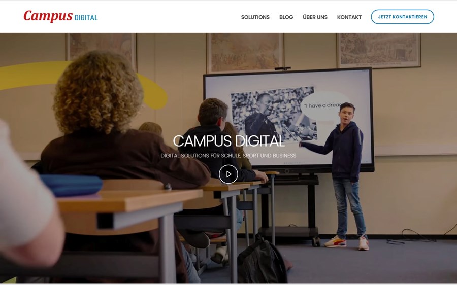 Website von Campus Digital
