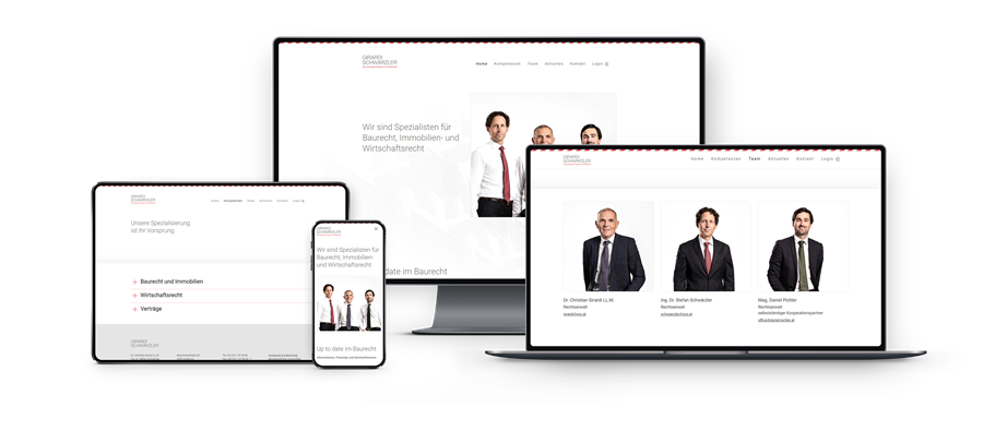 Responsive Website der GSS