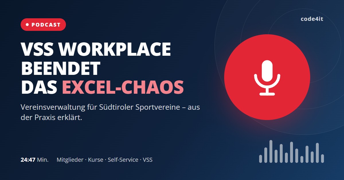 Podcast: VSS Workplace beendet das Excel-Chaos