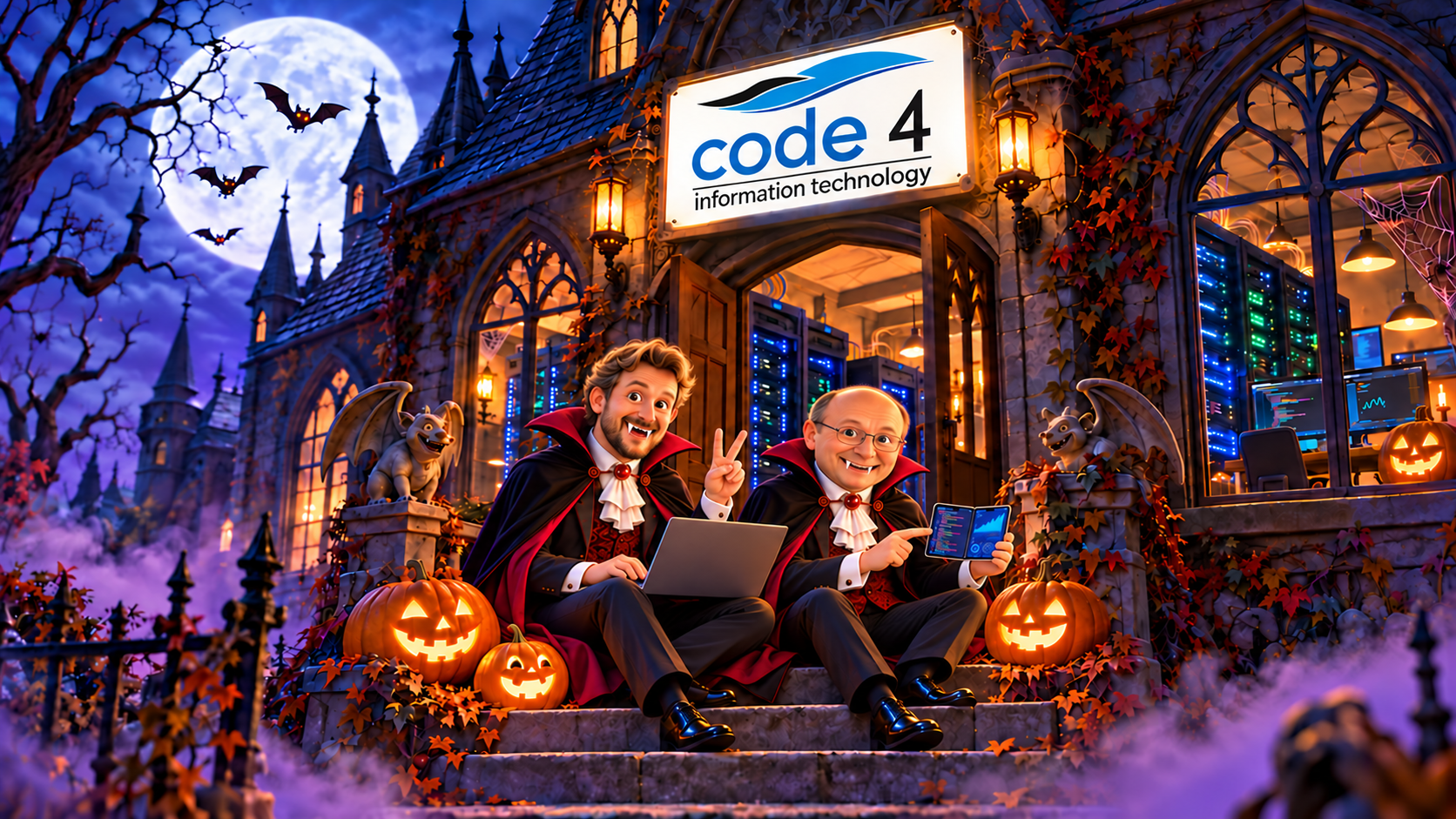 Halloween by Code for IT: digitale, geniale da brividi e con una strizzatina d'occhio